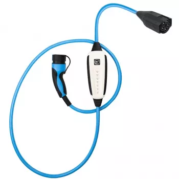 Kabel ładujący NRGkick Pure niebieski Type 2 10m 22kW 32A