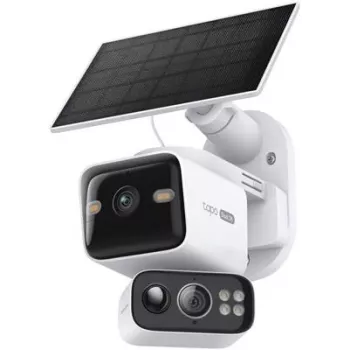 TP-Link Tapo C645D KIT, Bezprzewodowa kamera obrotowa z zasilaniem słonecznym, 3 MP