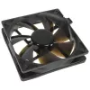 Wentylator obudowy komputera NoiseBlocker CzarnySilentPro PLPS 120 mm, 1500 obr./min, 100 m³/h, 4,5 V, czarny