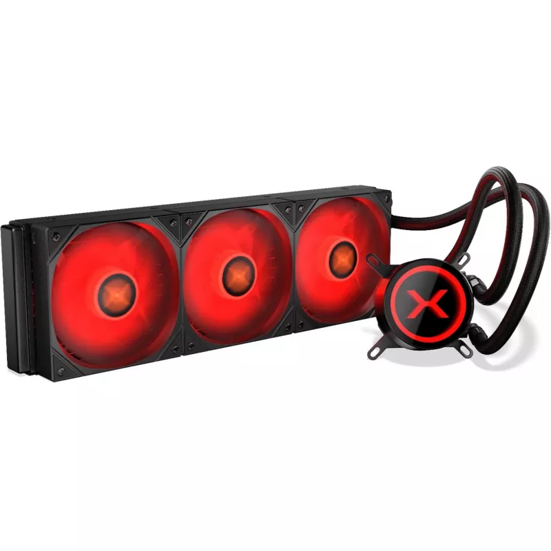 Wentylator chłodzący KRUX HydroX 360 ARGB, kompatybilny z chłodnicą 360 mm, podświetlenie ARGB