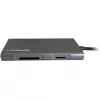 Stacja dokująca do laptopa LC-Power LC-HUB-C-MULTI-5 USB 3.2 Gen 1 Type-C przewodowa