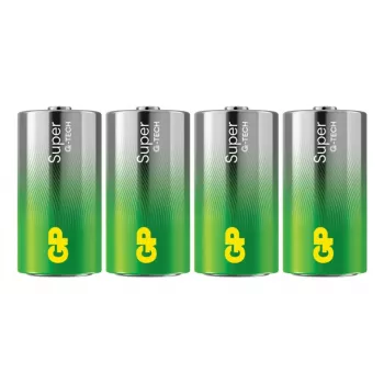 GP Battery GPPCA14AS098 Bateria Baby C Alkaliczno-Manganowa 1,5 V 4 szt. (03014AETA-S4)