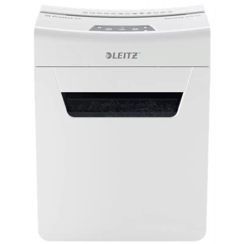 Leitz IQ Protect Premium Paper Shredder 8X P4, 4 x 40 mm, 14 L, 125 arkuszy, 55 dB, Dotykowe, 8 arkuszy