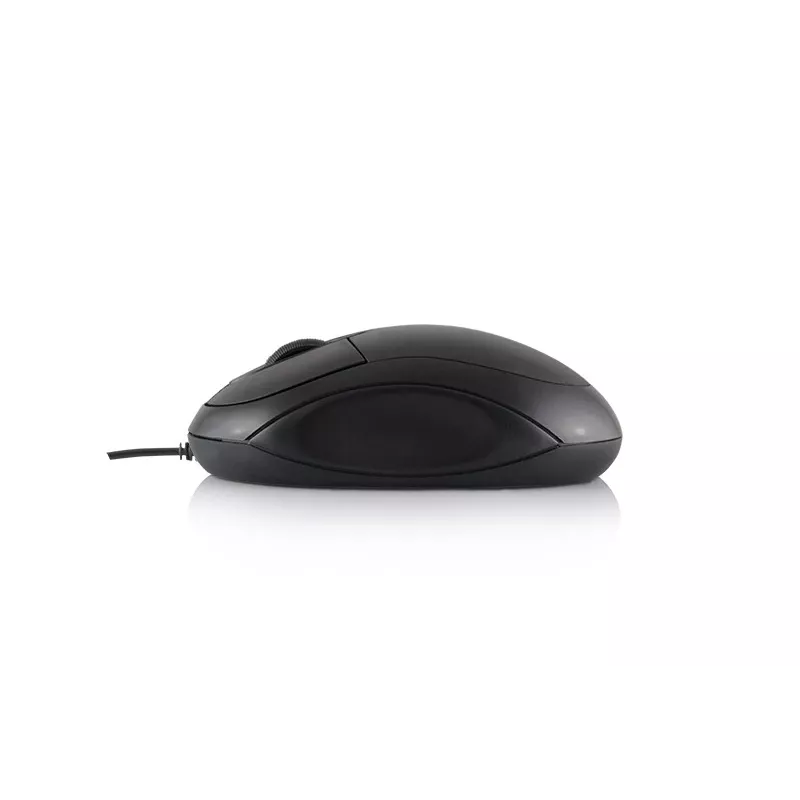 Mysz Logic Lm-11 - Optyczna - Przewodowa - USB - Czarna
