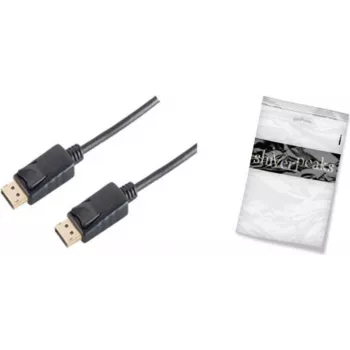 ShiverPeaks BS10-50025 - 1 m - DisplayPort - DisplayPort - Męski - Męski - Złoty