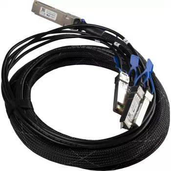 Mikrotik XQ+BC0003-XS+ kabel InfiniBand/światłowodowy 3 m QSFP28 4x SFP28 Czarny
