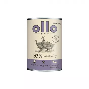 OLLO Umami Duck and turkey - mokra karma dla psa - 850g