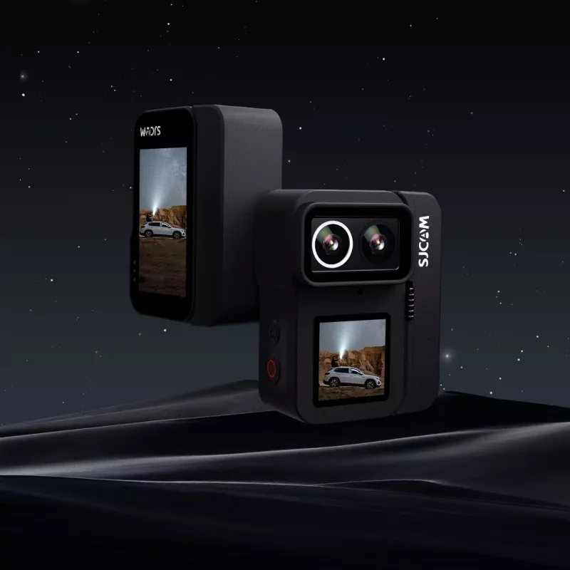 Kamera sportowa SJCam SJ20 z podwójnym obiektywem, wideo 4K, zdjęcia 20 MP