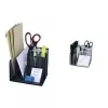 Organizer na biurko Wedo 65 554 srebrny metalowy 1 szt.