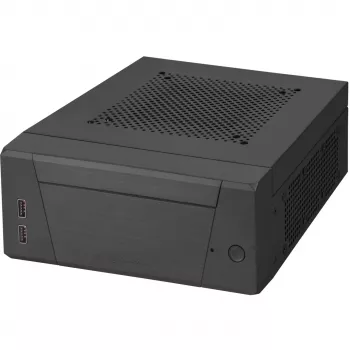 SilverStone MILO ML10 - USFF - Mini-ITX - bez zasilacza - Czarny - USB/Audio (SST-ML10B)