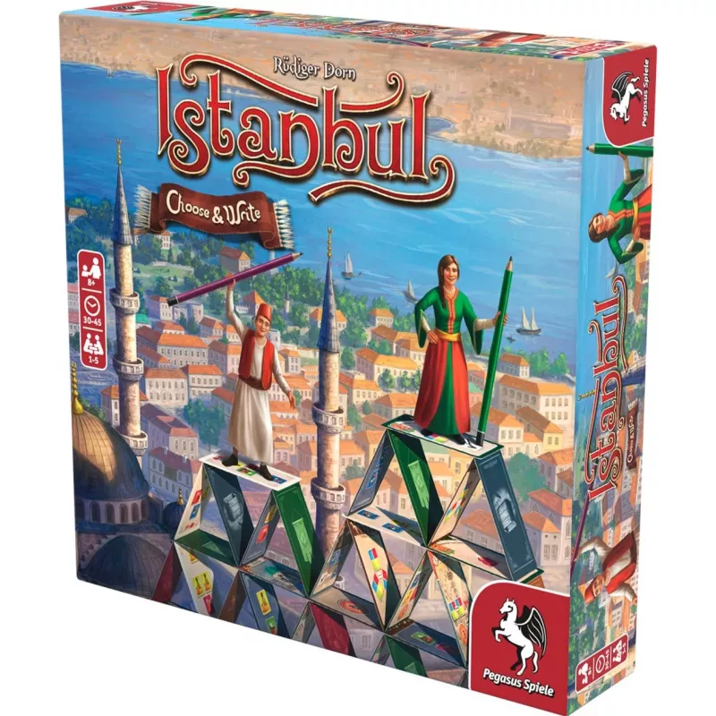 Istanbul - Choose & Write, gra planszowa