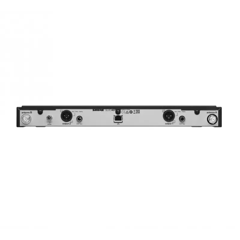Shure SLXD4DE-G59 - odbiornik mikrofonu bezprzewodowego, 470 - 514 MHz
