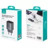 Ładowarka T66 45W GaN CC290 USB-A + USB-C