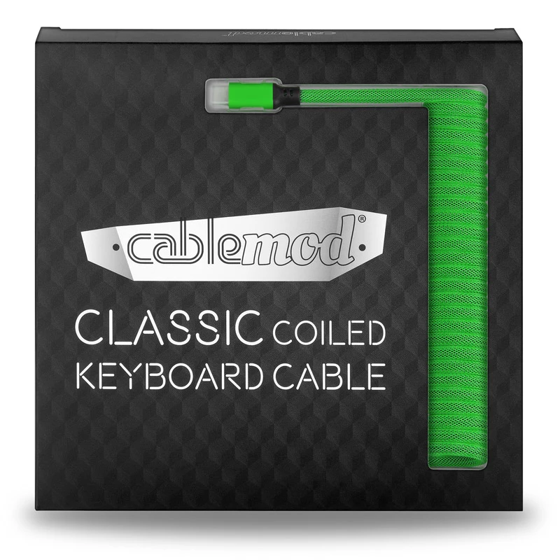 Kabel USB Cablemod CM-CKCA-CLG-KLG150KLG-R 1,5 m USB A USB C zielony (CM-CKCA-CLG-KLG150KLG-R)
