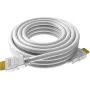 VISION Techconnect - Highspeed - HDMI-Kabel mit Ethernet - HDMI männlich zu HDMI männlich - 5,0m - weiß - Support von 4K 30 Hz (TC 5MHDMI8K)