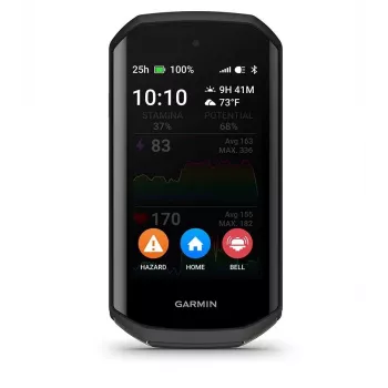 GPS bike computer GARMIN Edge 1050, 3.5-inch display, Czarny