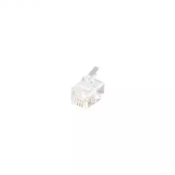 Wtyczka telefoniczna Equip, RJ11, 4P4C, RJ-11 (4P4C), przezroczysta, 0,5 g, 7,62 mm, 12,3 mm, 7,2 mm
