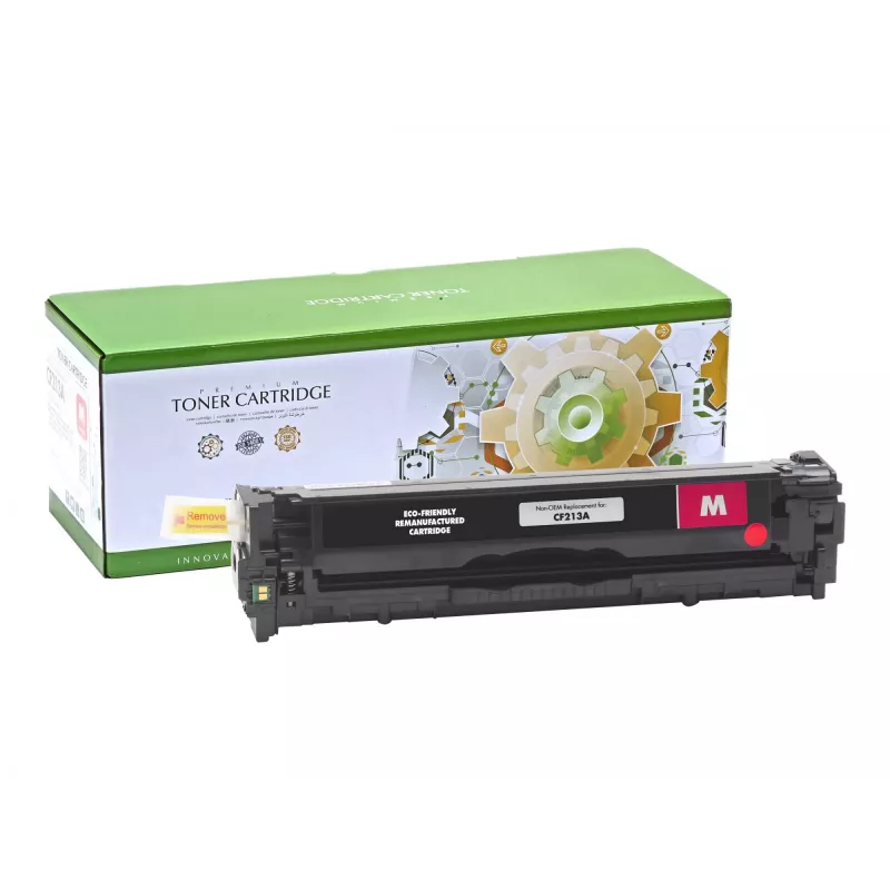 Kompatybilny toner STATIC do HP CE273A/CE343A/CE743A magenta regenerowany 7 500 stron