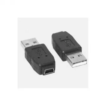 Przejściówka DeLOCK mini USB-B 5-pin USB-A Czarny