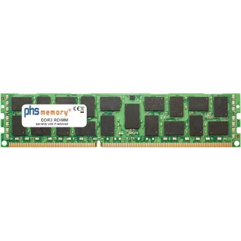 Pamięć RAM PHS-memory 32 GB odpowiednia do Supermicro X10QBi (karta pamięci MEM1) DDR3 RDIMM 1600 MHz PC3L-12800R (SP388941)