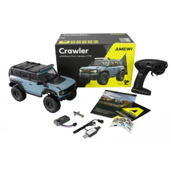 Amewi RC crawler Mini-Cabalo AMXRock 4WD 1:16 RTR — skala 1:16, 4WD, gotowy do jazdy