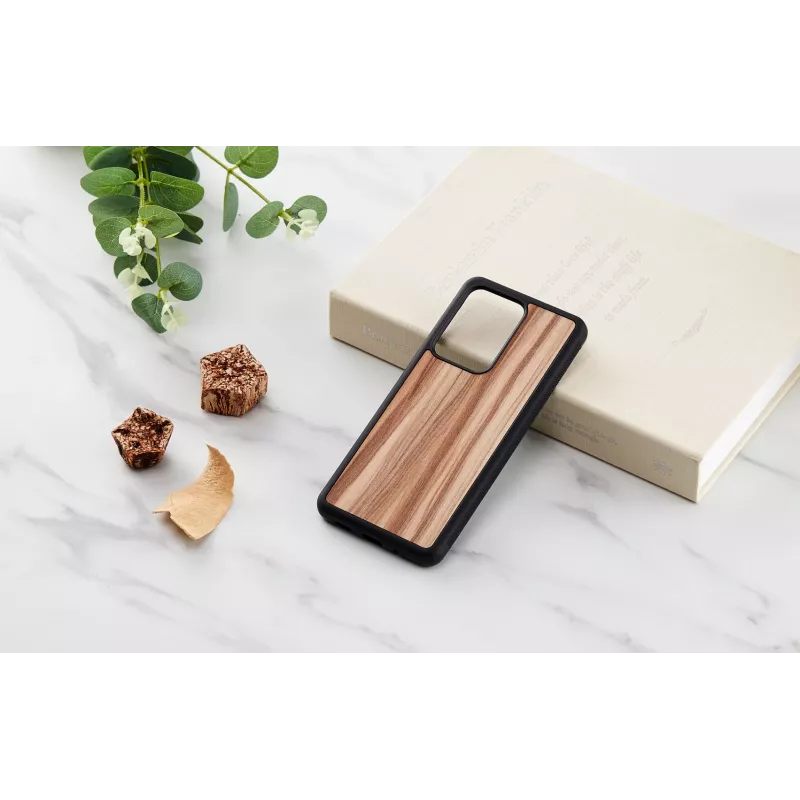 Etui na telefon man and wood dla Samsung Galaxy S20 Ultra — cappuccino Czarny