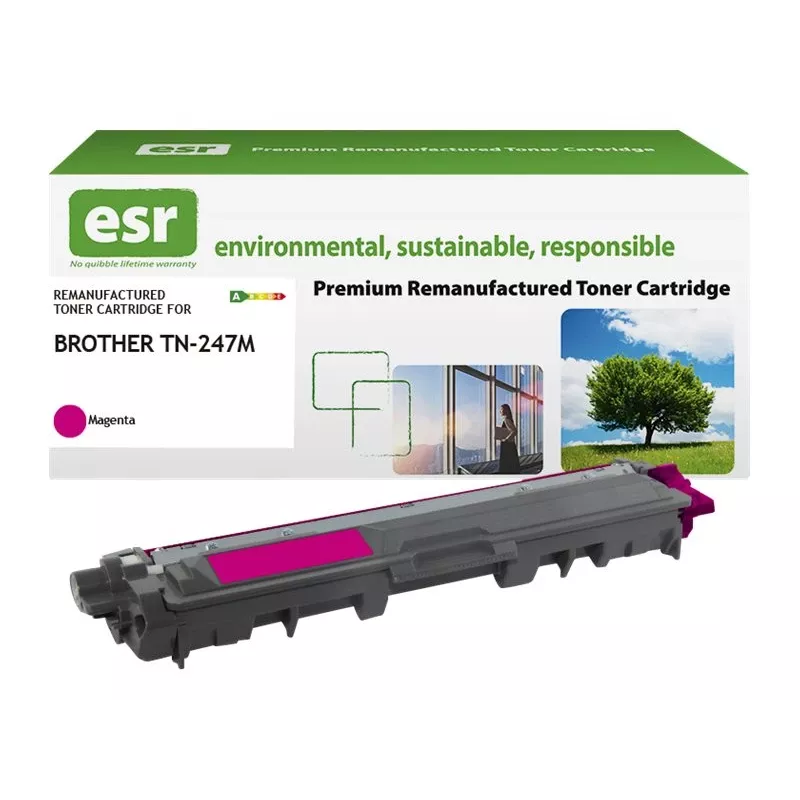 ESR toner kasetka kompatybilny z Brother TN-247M magenta regenerowana 2.300 stron