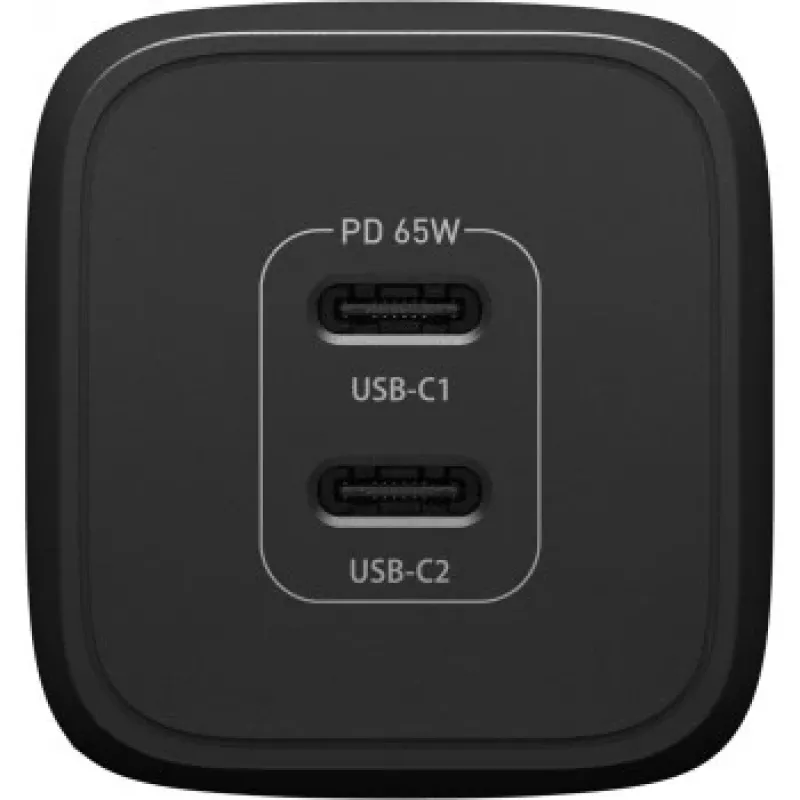Standardowa ładowarka sieciowa EU Otterbox 65 W - 1x USB-C 45 W + 1x USB-C 20 W USB-PD