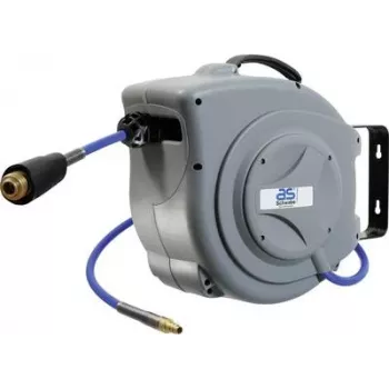 Air hose reel AS Schwabe 12613, wall-mounted, rated 12 bar, model 12613