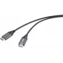 SpeaKa Professional HDMI kabel światłowodowy HDMI-A wtyk-wtyk 60 m czarny (SP-12842680)