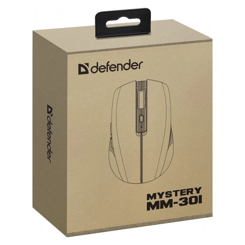 MYSZ DEFENDER MYSTERY MM-301 RF+BT FIOLETOWA 1600dpi 6P