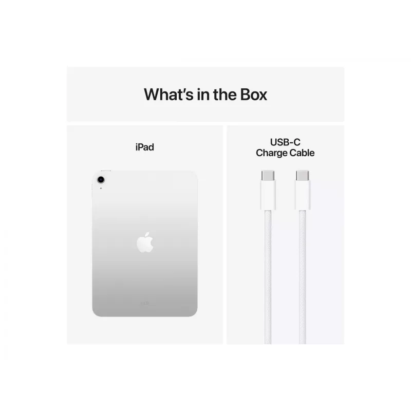 Apple iPad 128 GB 27,9 cm (11) Wi-Fi 6 (802.11ax) iPadOS 18 Srebrny