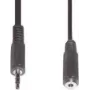 Kabel audio 3,5 mm e+p B 125/5 5 m czarny