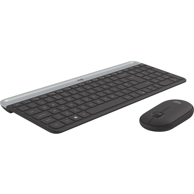 Zestaw klawiatury i myszy Logitech MK470 cienki Combo