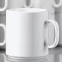 Porcelanowy kubek do kawy Esmeyer Diane 402-108 280 ml — Zestaw 6 szt., biały