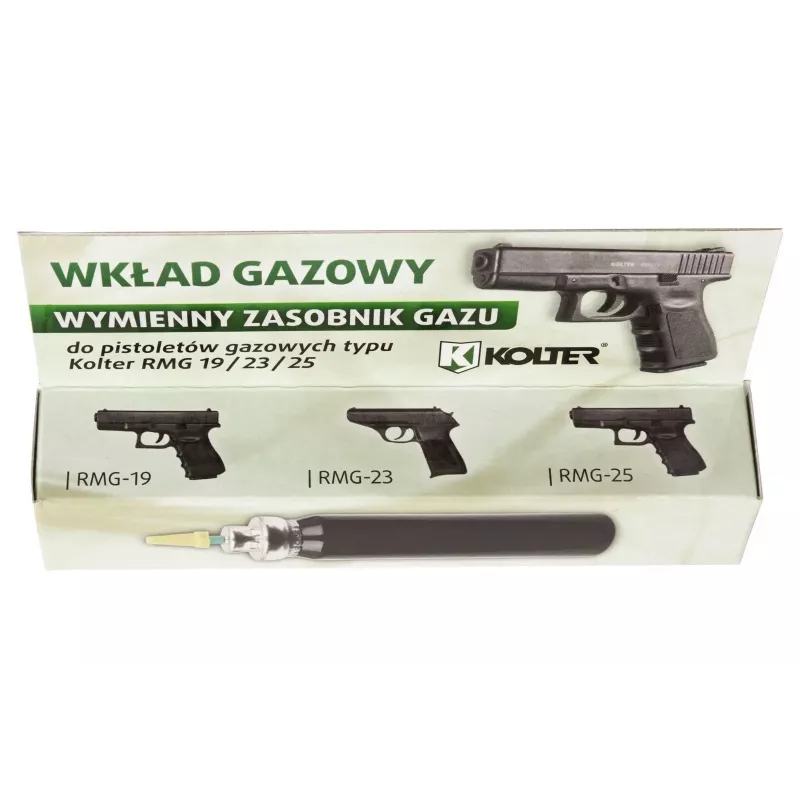 Zapasowy nabój gazowy OC do pistoletów RMG (WKL)