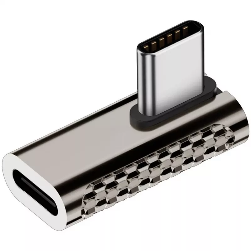 adapter złącza złącza 4smarts 540464 USB-C do USB-C srebrny