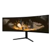 49-calowy zakrzywiony monitor LED Arozzi Nova — 5120 x 1440 Dual QHD, panel VA, 4 ms, koncentrator USB, VESA