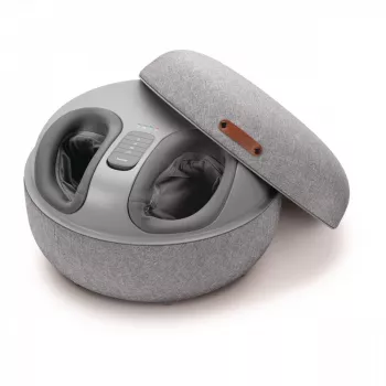 Masażer do stóp Beurer Shiatsu FM 120 2-w-1 szary — elektryczny masażer stóp i kostek, rolki shiatsu, regulowana intensywność