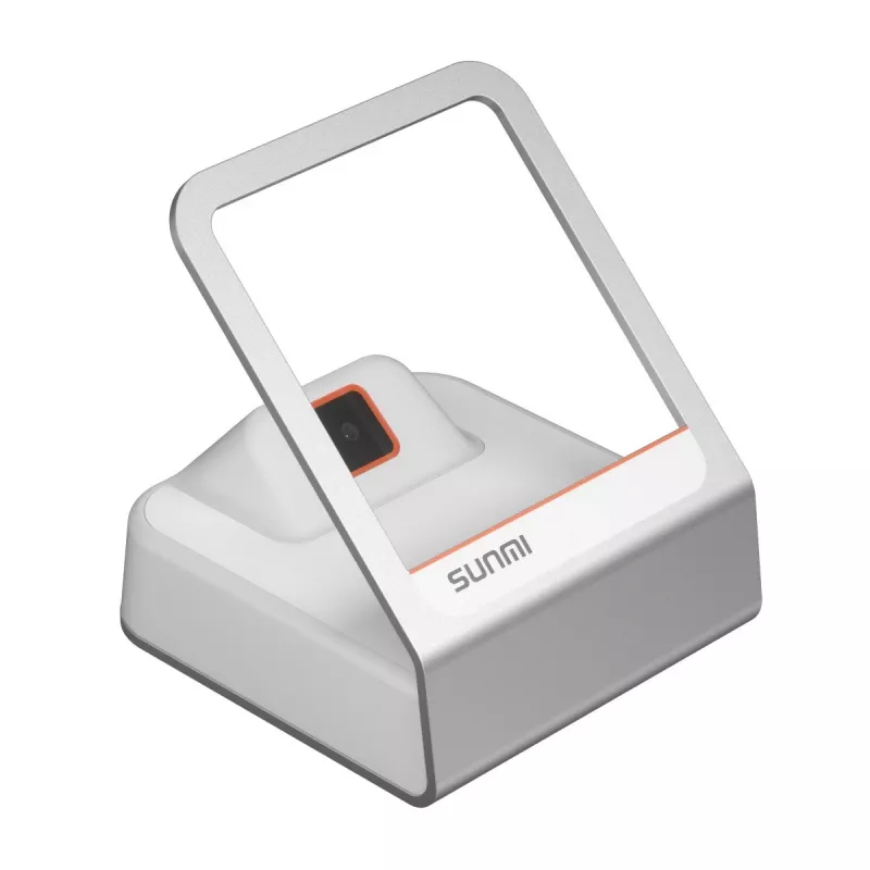 Ręczny czytnik kodów SUNMI Blink 2 USB-A Biały — skaner kodów kreskowych, złącze USB-A, przenośny