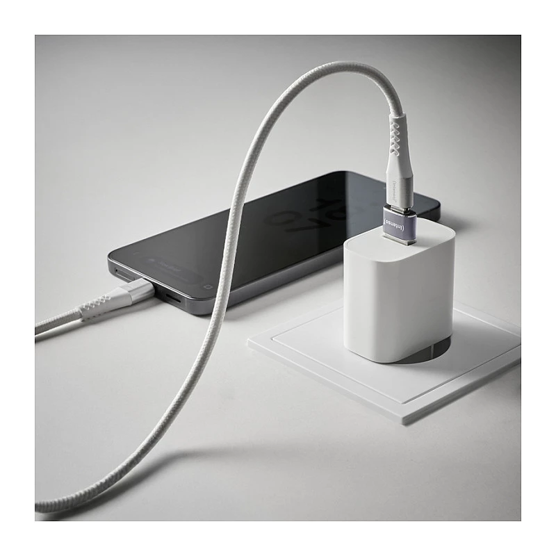Intenso 3-pack USB Adapter USB-A -> USB-C C480C Aluminium