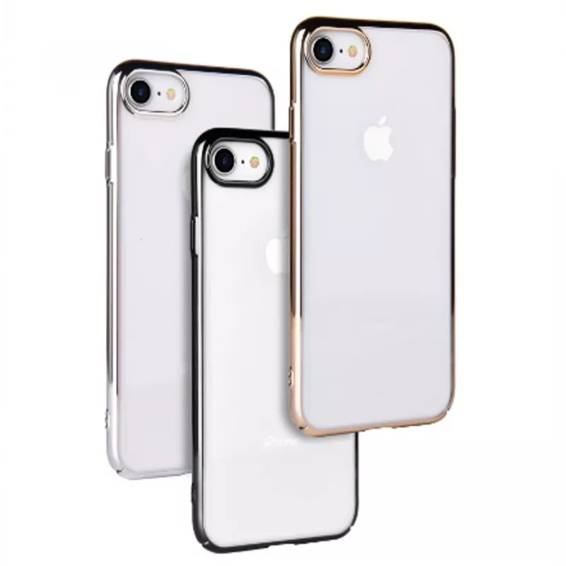 Etui ochronne Devia seria Glimmer dla iPhone SE2, złote, twardy tył PC