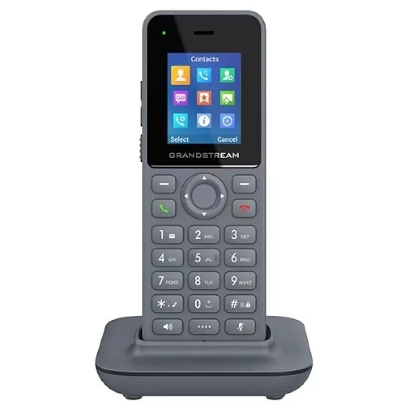 Grandstream Networks WP816 Telefon IP Antracytowy 2 linie LCD Wi-Fi