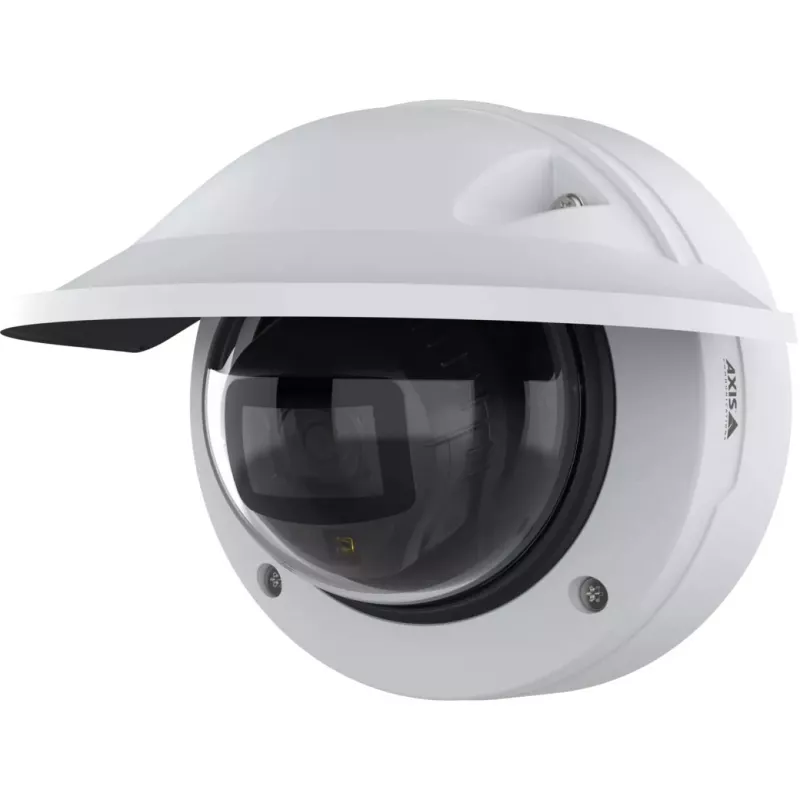 Kamera IP Axis P3278-LVE — kopułkowa, 3840×2160, wewnętrzna i zewnętrzna, montaż sufitowy/ścienny, przetwornik CMOS 1/1,8 cala, 0,03 lx, 103° H