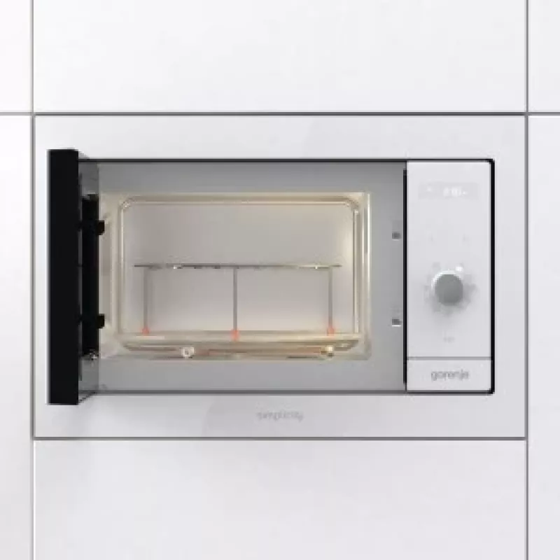 Gorenje BM235G1SYW Biała Kuchenka mikrofalowa z funkcją grilla Do zabudowy 23 L 900 W