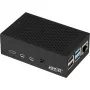 Obudowa aluminiowa do Raspberry Pi 4 B firmy JYT, model RB-AlucaseP4+01B, kolor czarny
