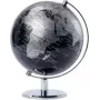 Globus polityczny biurkowy TROIKA LUNAR, średnica 20 cm, wysokość 270 mm, srebrny/czarny