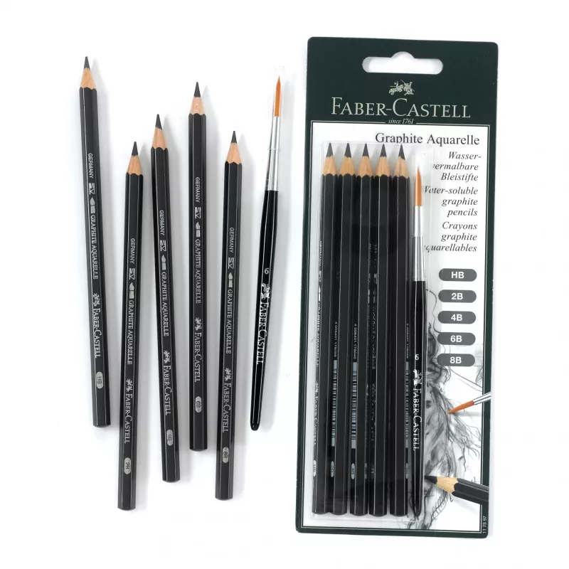 Graffitowy ołówek Faber-Castell 117897 wielotwardościowy 6 szt.