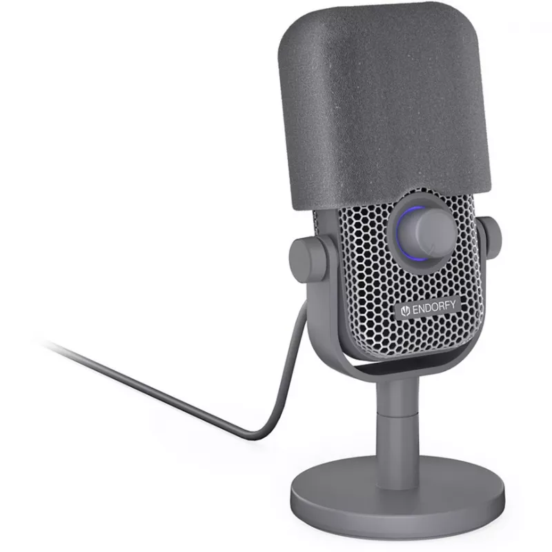 Mikrofon ENDORFY Solum Voice S Alt Gray EY1B024 z połączeniem USB