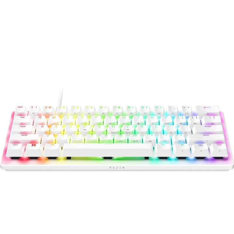 Razer Huntsman V3 Pro Mini - biały - układ niemiecki P - klawiatura - optyczna (RZ03-04992000-R3G1)